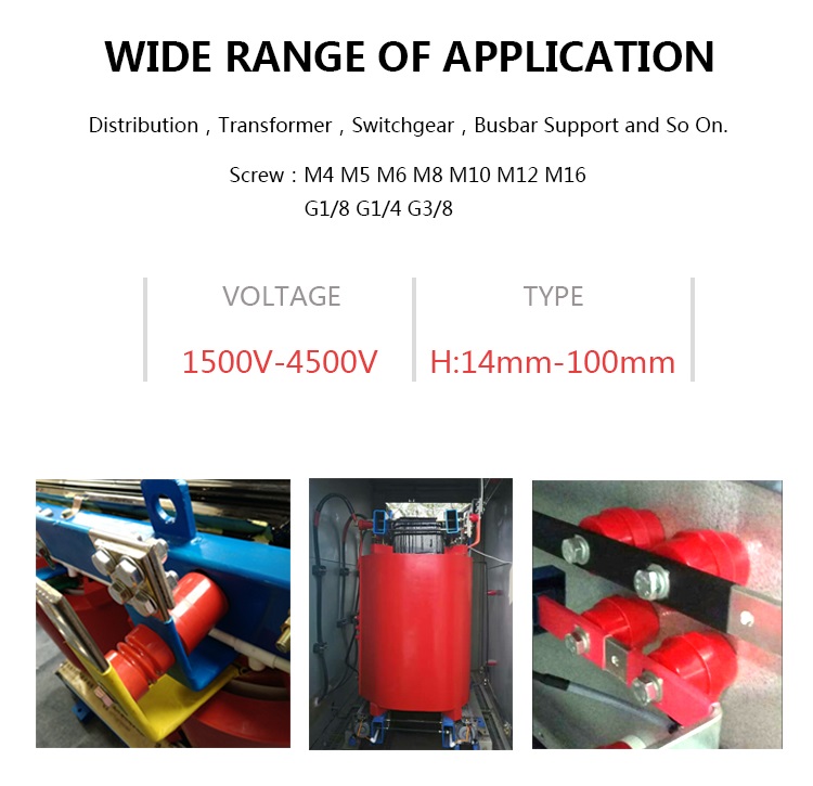 China factory pin isolator SM busbar insulator support