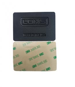 China Identifiable Leather Garment Tags , Leather Jeans Patch Self Adhesive Tape Finishing on sale 