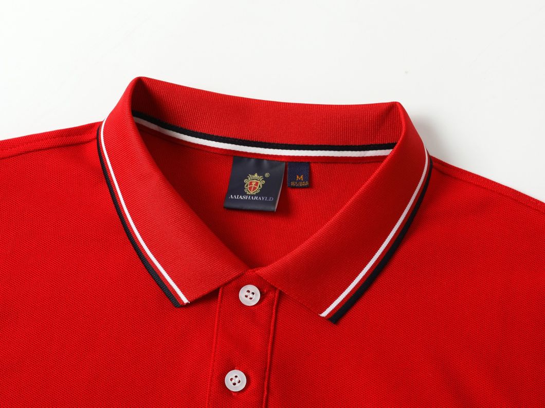 Cotton Polo Tshirt Custom Logo Men&prime;s Polo T-Shirts