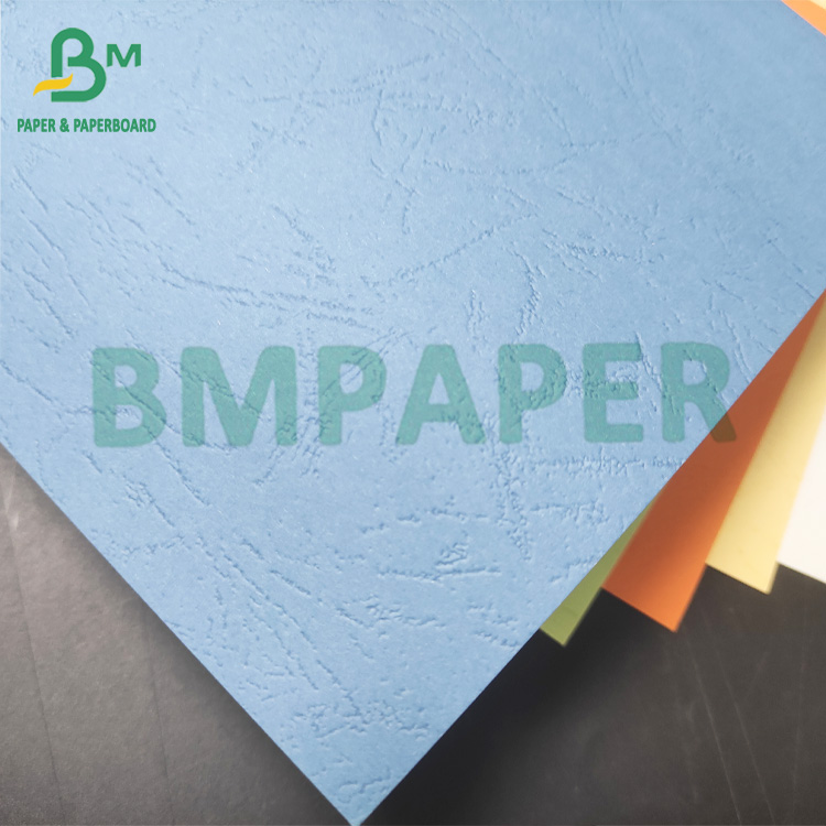 180gsm Cover Paper Leather grain paper A4 binding cover Paper