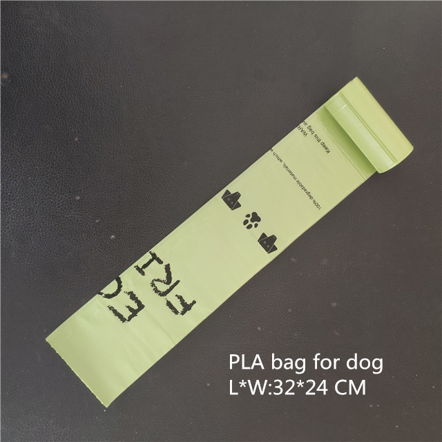 PLA Corn Based Compostable Bags Bioplastic Biodegradable Plastic Trash Bags Garbage