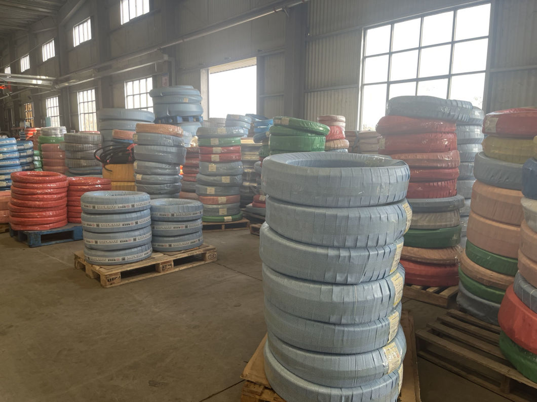 Super Long Service Life Industrial Tight Steel Wire Braided Hydraulic Rubber Hose SAE 100 R19
