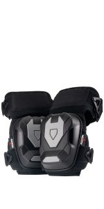 NoCry Professional Knee Pads with Thigh Straps (New Cap)