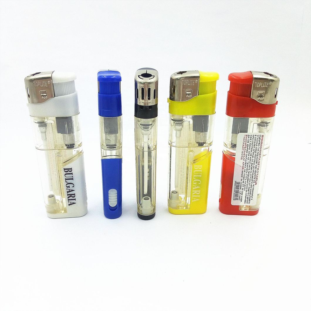 Wholesale Electronic Ordinary Competitive Cigarette Lighter with LED