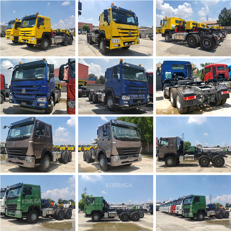 Good Selling Second Hand 6*4 Tractor Truck HOWO Truck
