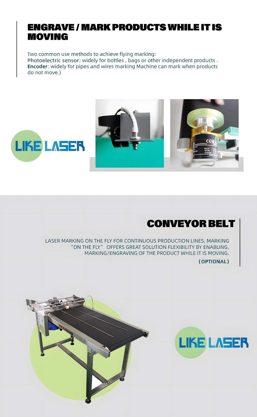 CO2 Flying Laser Marking Machine Is Used to Mark The Production Date and Qr Code of Food Packaging Bags