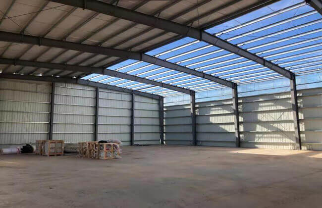 ASTM A36 A992 Structural Steel Building Q235 Q345 H,C,Z Section Steel Steel Structure Fabrication For Warehouse/Workshop-Metal Building Warehouse in America