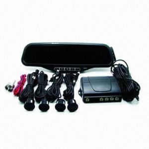 China Bluetooth Handsfree Rear-view Mirror with Parking Sensor on sale 