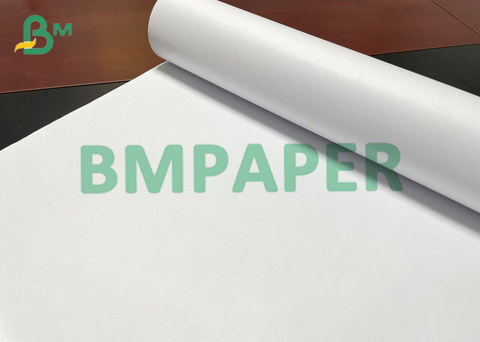 80g 914x50m Papel Plotter Ink-Jet White For Photocopy Paper Roll
