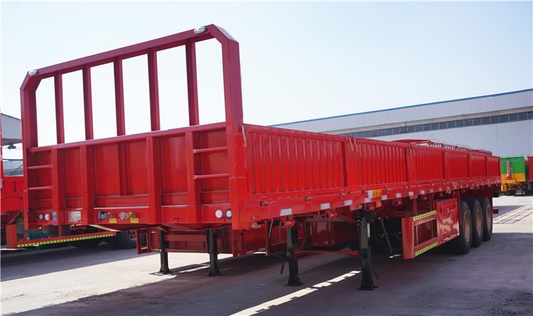 50 Tons Flatbed Trailer with Temovable Sides for Sale in Jamaica