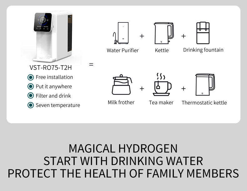 ro water dispenser Smart hydrogen rich water machine