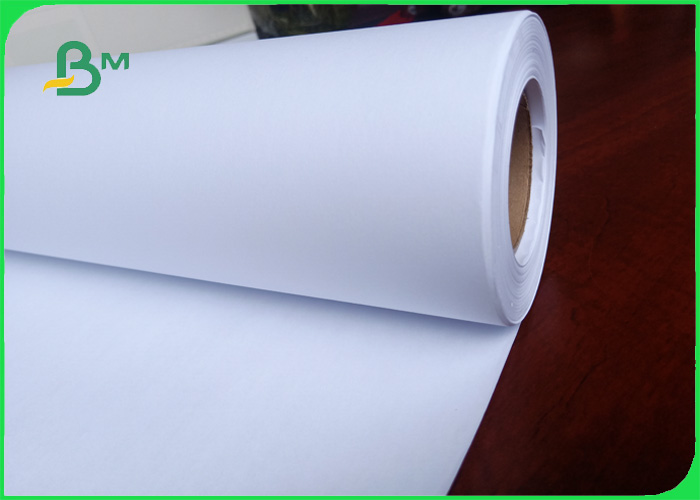 80gsm FSC approved Smooth and not easy to deform CAD plotter paper in roll
