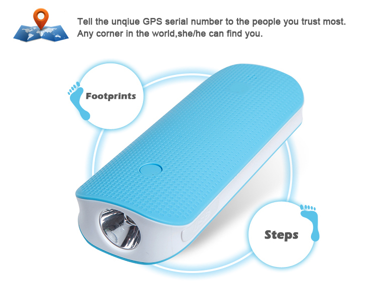 Multiple tracking system /chip gps tracker power bank and anti-lost alarm for door car warehouse