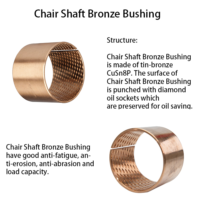 Chair Shaft Bronze Bushing