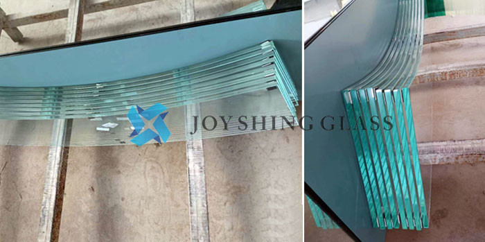 Low Iron Curved Tempered Glass 