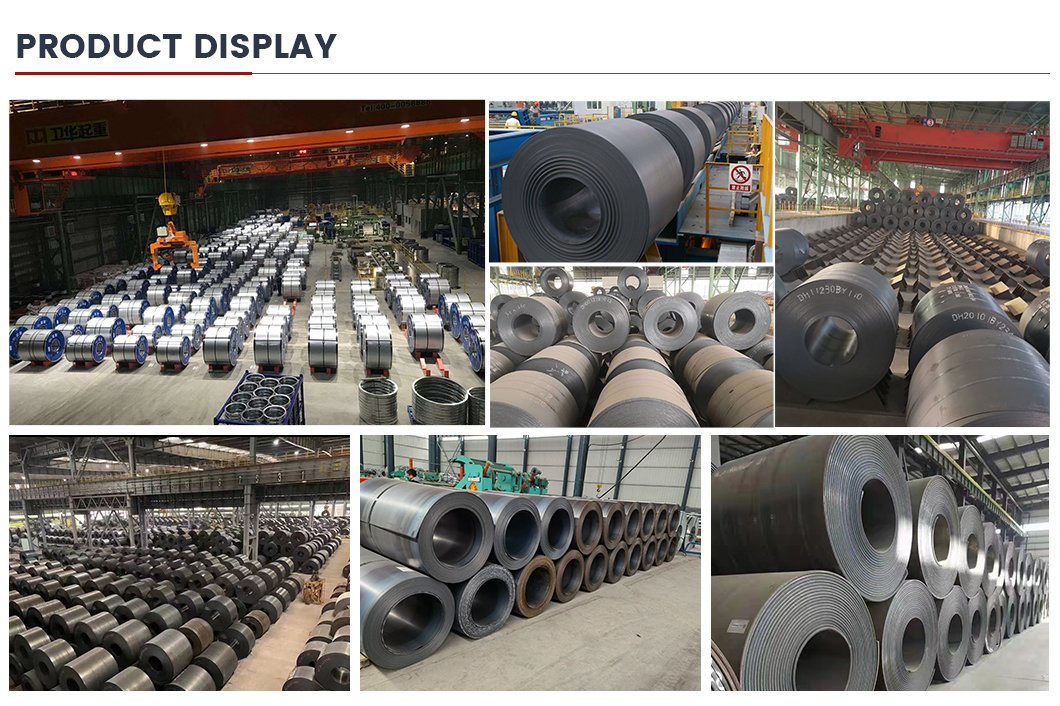 BV Certified Factory High Quality Q195 Q235 Q355 Ss400 S23jr S355jr A36 1.5-20mm Hot Rolled Steel Coil Factory Direct Sales in Low Price