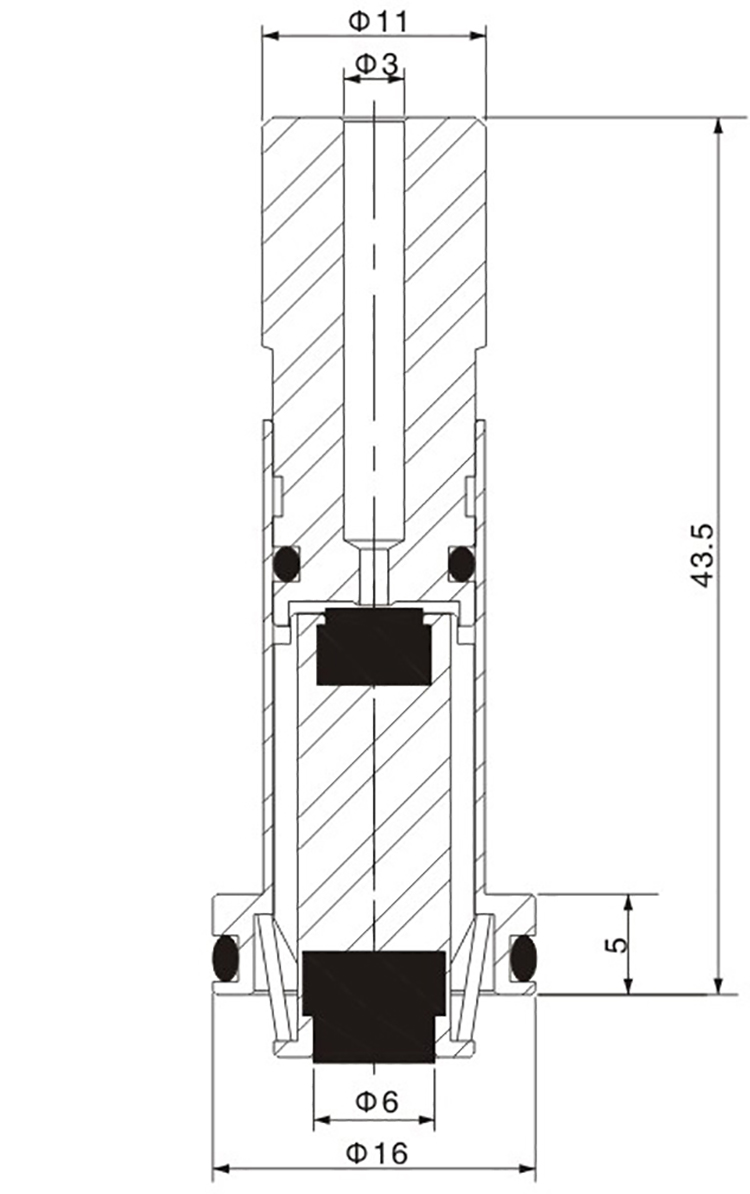 Dimension of BAPC311038505 Armature Assembly: