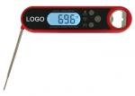Auto Rotation Backlit Electronic Food Thermometer , Digital Milk Frothing Thermometer With Beer Bottle Opener