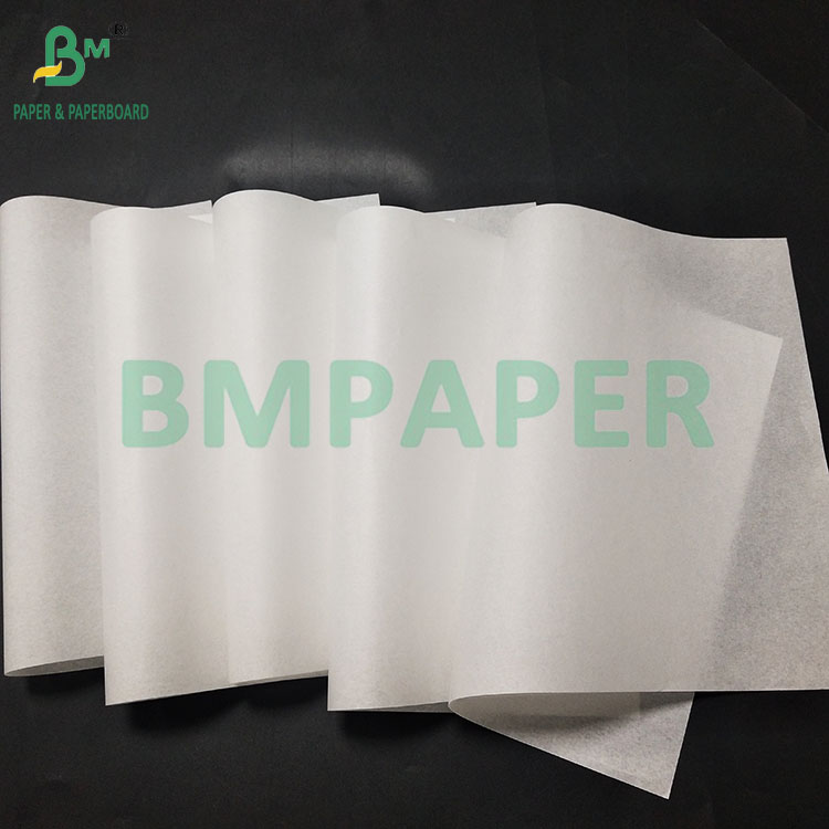 40gsm 50gsm White Greaseproof Parchment Paper For Sandwich Wrapping Paper
