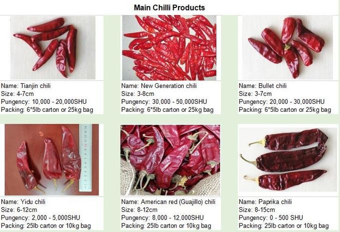 High Quality Low Price Stemless Chaotian Chilli Dry Bullet Chilli Xinyidai New Generation 5