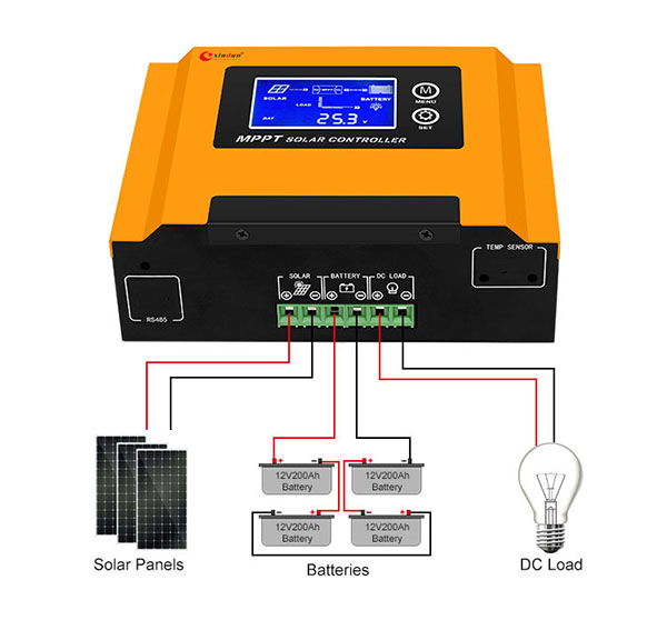 mppt solar controller wiring diagram