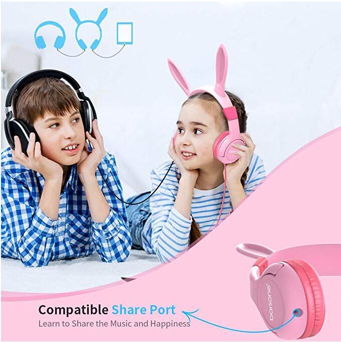 3.5mm Audio Jack Wired Headphones 85dB Hearing Protection Headphones (for children)