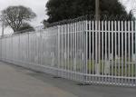 Hot Dip Galvanized GP And Security Grade Steel Palisade Fencing
