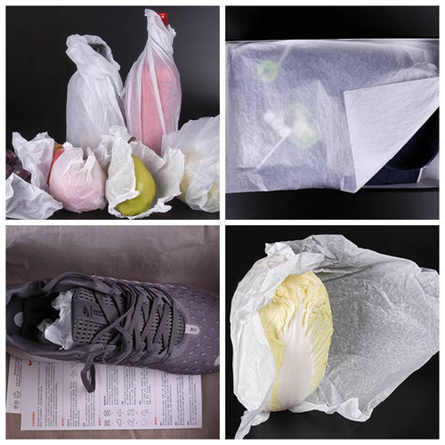 15gram 17gram 86cm 90cm Width White Color Translucent Tissue Paper Roll For Fruite Wrapping 