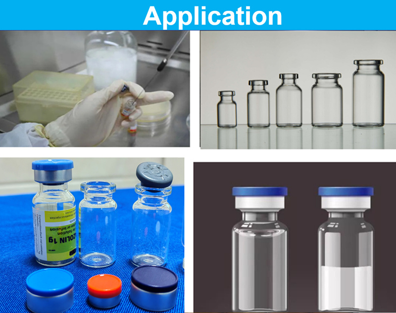 5ml 7ml 10ml 15ml 20ml White Amber Tubular Sterilie Empty Glass Vials for Pharmaceutical Injection and Cosmetic Use