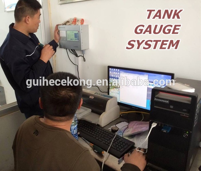automatic fuel tank sensor / Diesel fuel tank level gauge sensor / Gas station fuel management system/