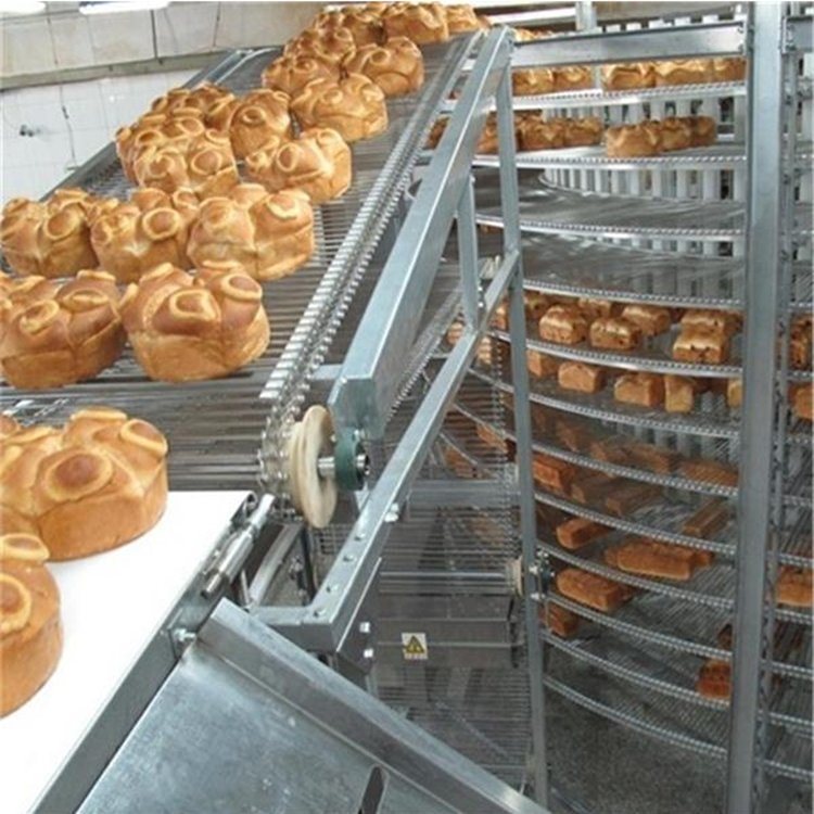 Bread Spiral Cooling Screw Conveyor Sale