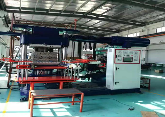 10000 CC Volume Horizontal Rubber Injection Molding Machine Compact Structure 0