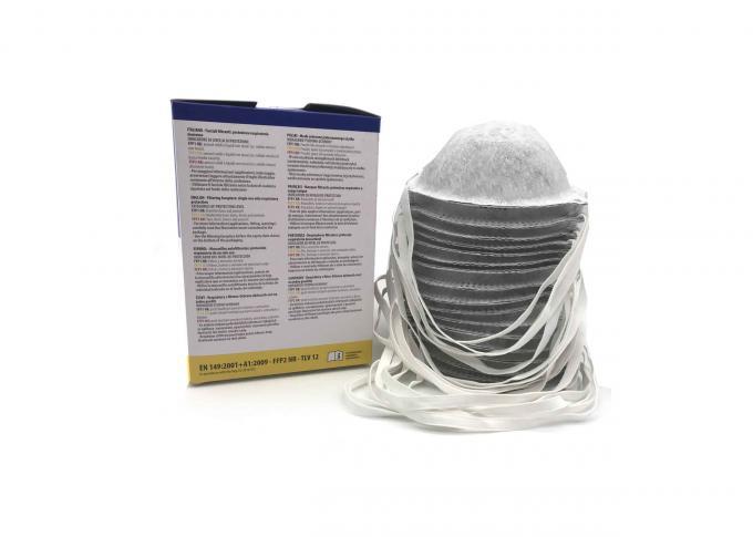 Breathable Disposable Non Woven Face Mask For Wood Working / Food Processing