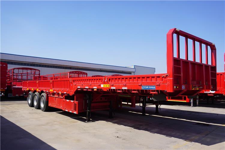 50 Tons Semi Trailer With Removable Side Wall for Sale in Jamaica