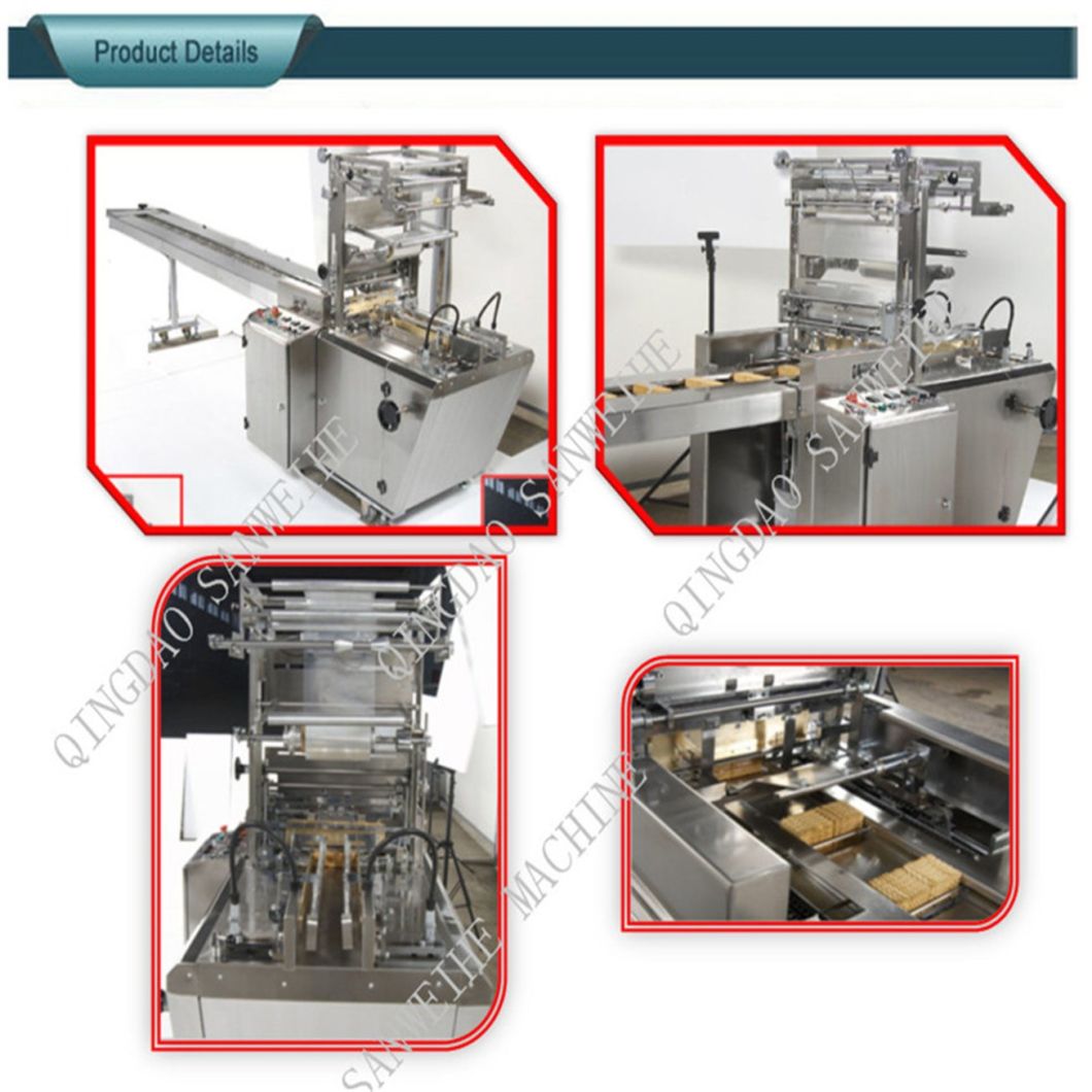 Bisctui /Rice Cake/Perfume Box Automatic Cellophane Over Wrapping Package Machine