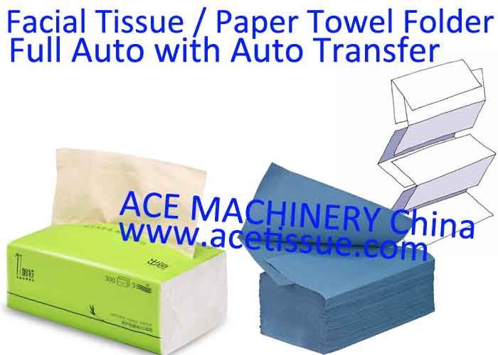 auto transfer Paper Towel Folding Machine