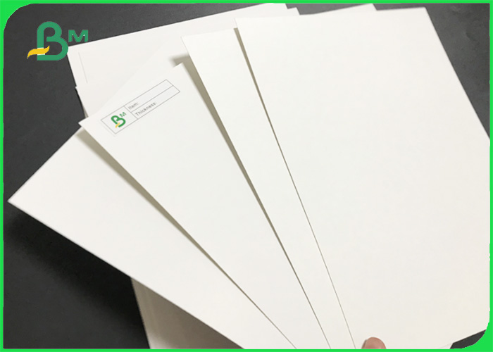 Food Grade 270gsm 460micron Double Sided Nature White Food Paperboard Sheets 