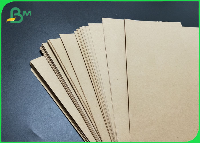 Moisture Proof Good Folding Virgin Pulp Unbleached Kraft Paper For Bags & Boxes