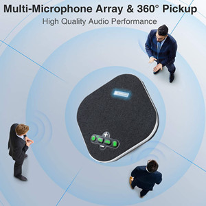 360°omnidirectional sound pickup