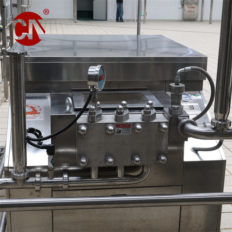 Factory Food Ultra-High Pressure Homogenous Emulsifying Equipment Homogenizer Homogenizing Machine for Juice Drinks Dairy Milk