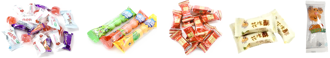 Candy Pillow Packaging Machine, Candy Pillow Wrapping Machine, Sweets Cake Candy Packaging Equipment / Machine 1
