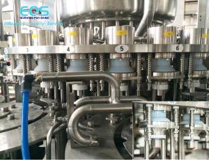 China ISO Certificated Pulp Juice Filling Machine ,SUS304 Hot Filling Machine 6000BPH wholesale