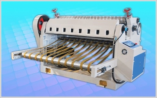 Single Facer Corrugation Line, Mill Roll Stand + Single Facer + Rotary Cutter