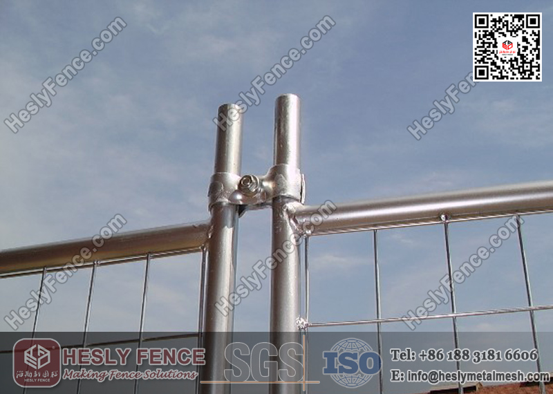 Temporary Mesh Fence Clamps