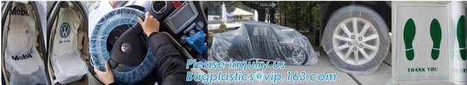 Disposable Plastic Car Seat Covers Car Accessories Paint Masking Film