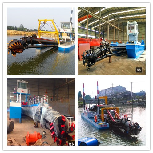 10 inch cutter suction dredger used for dredging river sand