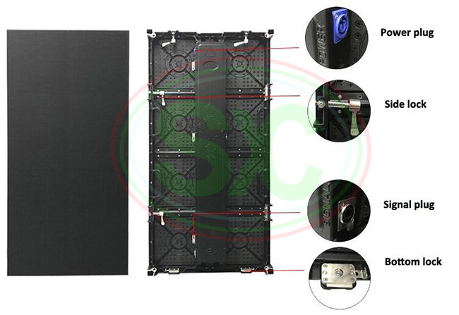 RGB P1.6 Indoor Rental Led Video Display Screen Backdrop For Events Concerts