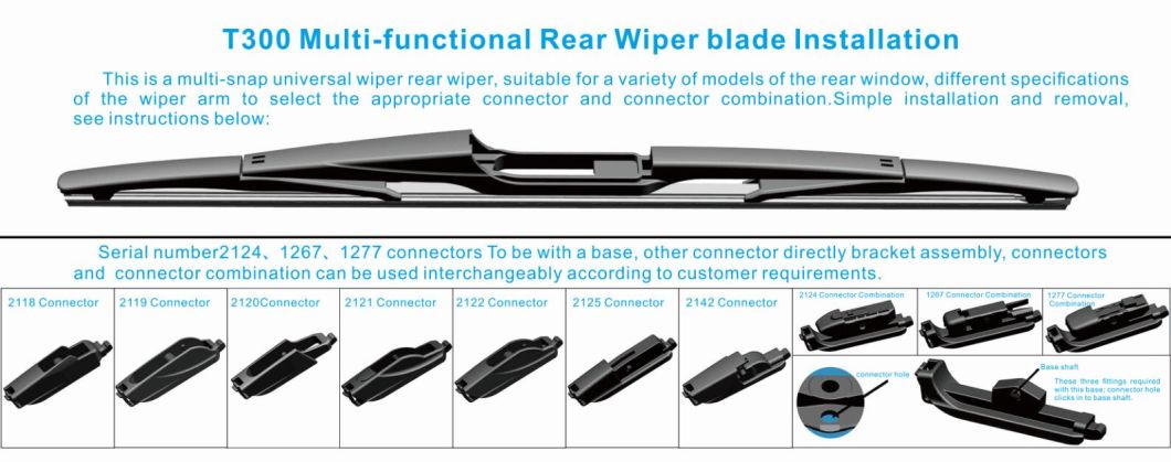 S106 Ml Gl 35mr 4s Shop Vision Saver Quiet Smooth Auto Parts Clear Windscreen Driver Passenger Rear Wiper Blade