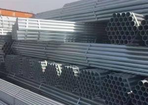 China Non Fading Pre Galvanized Iron Tube , Sch 40 Galvanized Steel Pipe Long Service Life on sale 