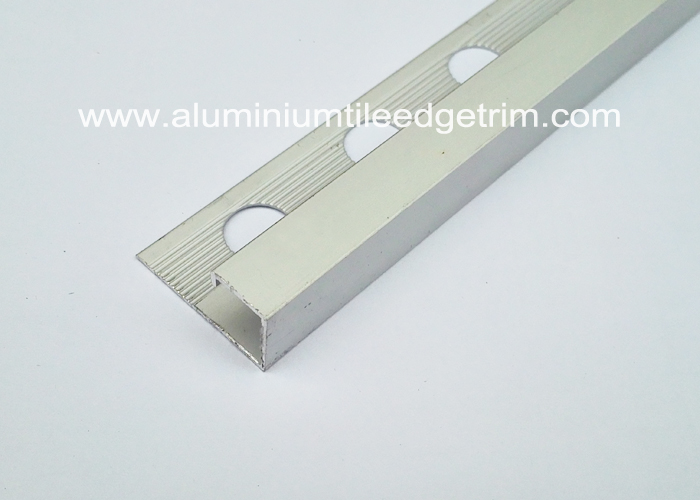 aluminium square box section tile trim